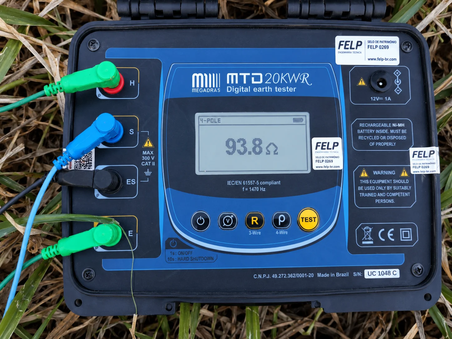 Sistema de aterramento elétrico